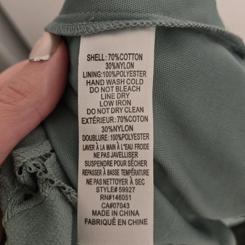 Teal lace patterned dress - Picture 5 of 5